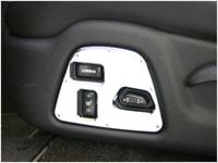 H3 Seat Control Bezels
