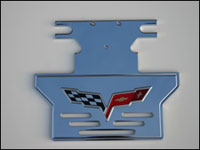C6 Rear Exhaust Plate